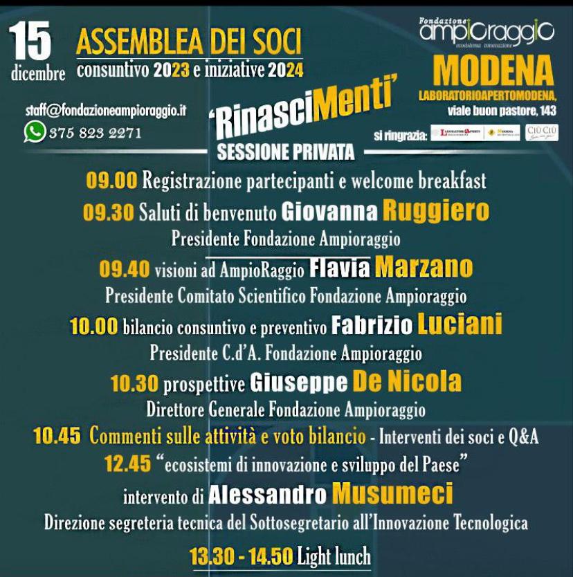 Uscireinsieme a RinasciMenti, Modena